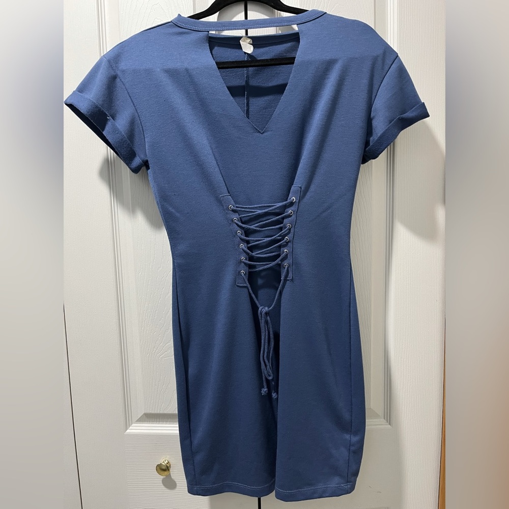 Windsor Cerulean Blue Tunic Dress